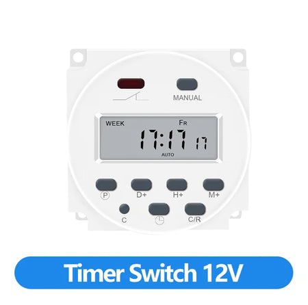 GTHURCS CN101A Timer Switch &ndash; Programmable Precision Control 12V DC and AC