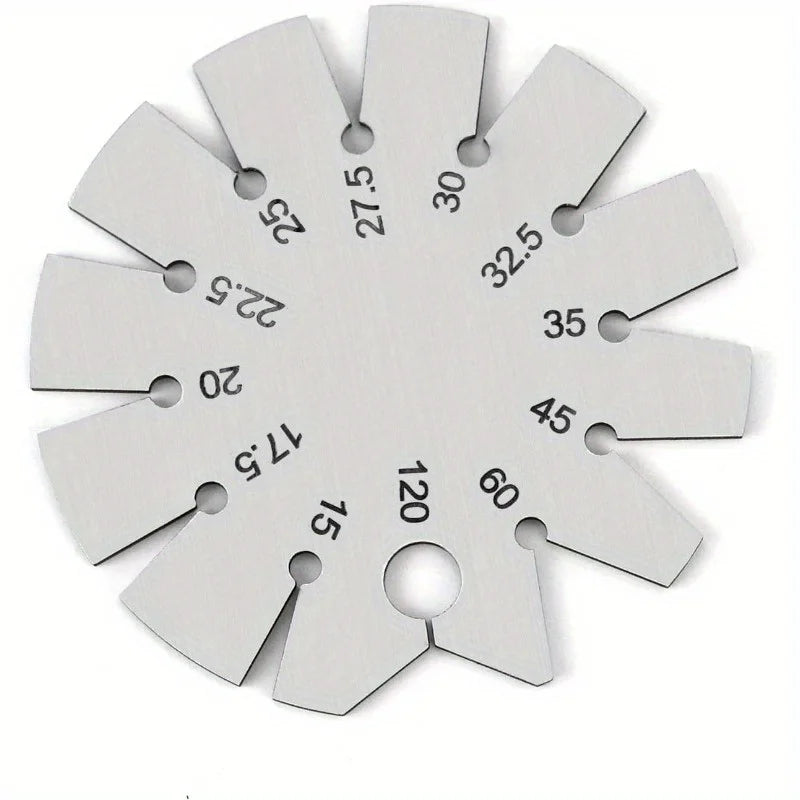 Stainless Steel Bevel Gauge &ndash; Knife Angle Finder (15&deg;-120&deg;)