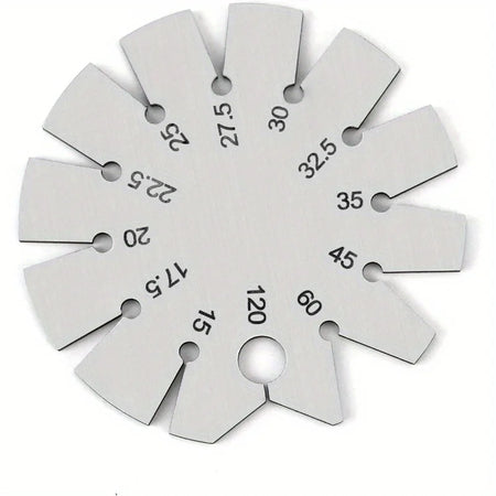 Stainless Steel Bevel Gauge &ndash; Knife Angle Finder (15&deg;-120&deg;)