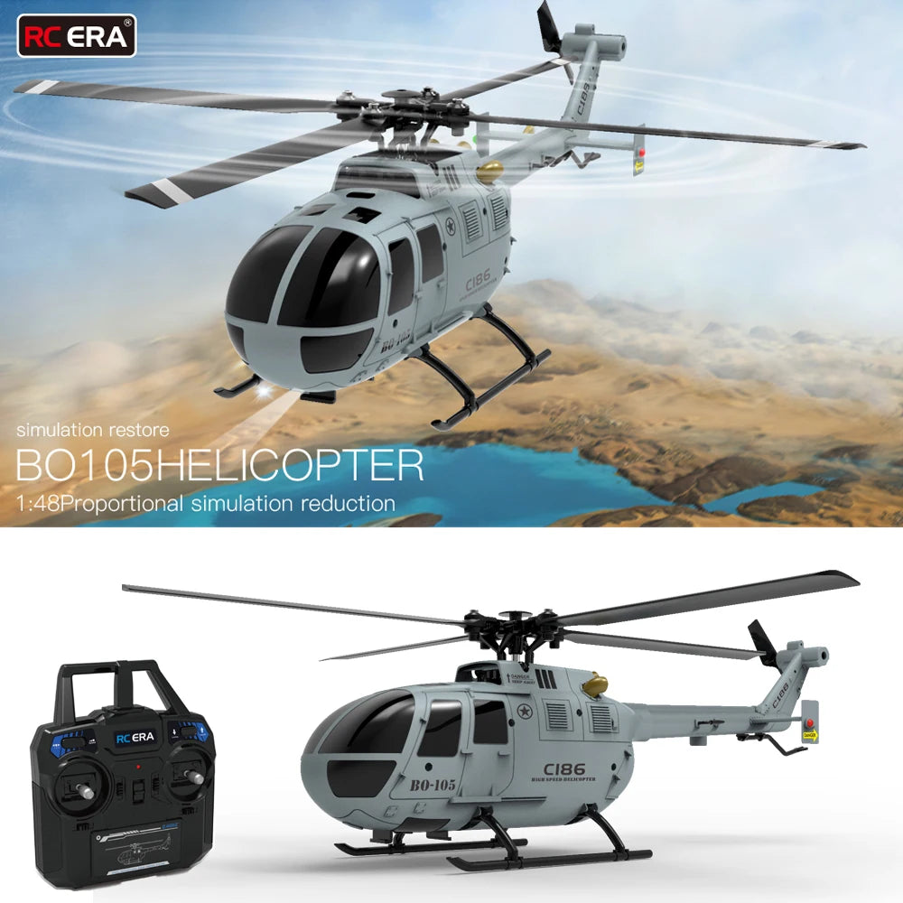 C186 RC Helicopter &ndash; 6 Axis Gyroscope Stabilization