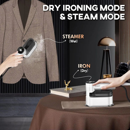 1000W Portable Travel Clothes Steamer &ndash; Collapsible Design