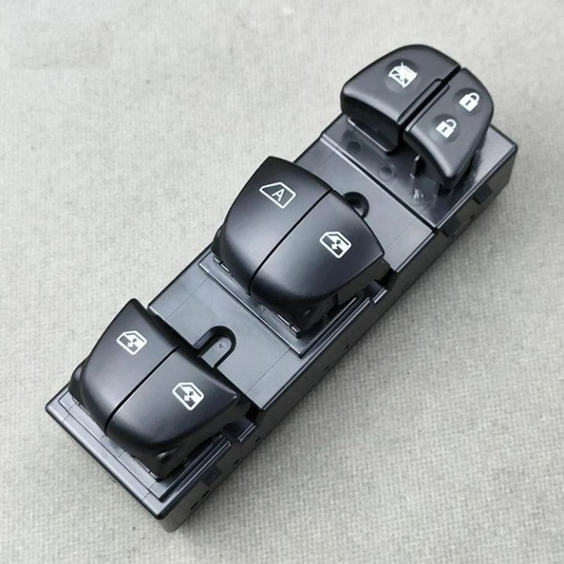 Nissan Navara NP300 Fönsterkontroll Huvudbrytare, med Ljus 7 Tangenter