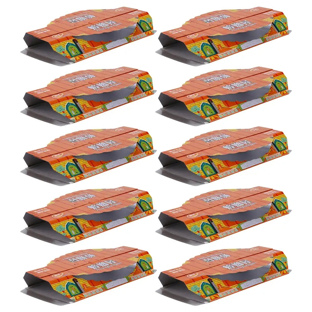 10 Pack Roach Killer Glue Traps For Indoor Pest Control Red