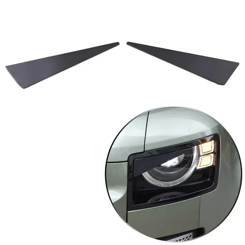 Moldura de Farol em Alumínio Land Rover Defender 2020 Olhos Raivosos