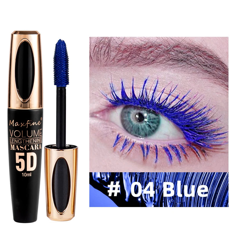 MAXFINE 5D Silk Mascara &ndash; Long Lasting Waterproof Volume 04