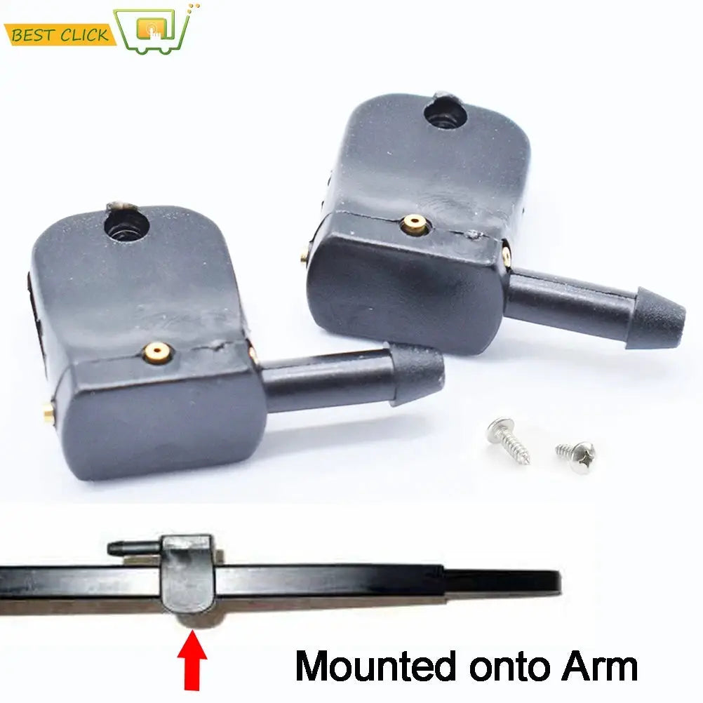 2Pcs/set Universal Washer Nozzle Spray Jet For Mercedes-Benz Vito W638 Sprinter I II Mounted onto Wiper Arm Sprayer 1995 - 2006 by InterCyprus Trading Ltd
