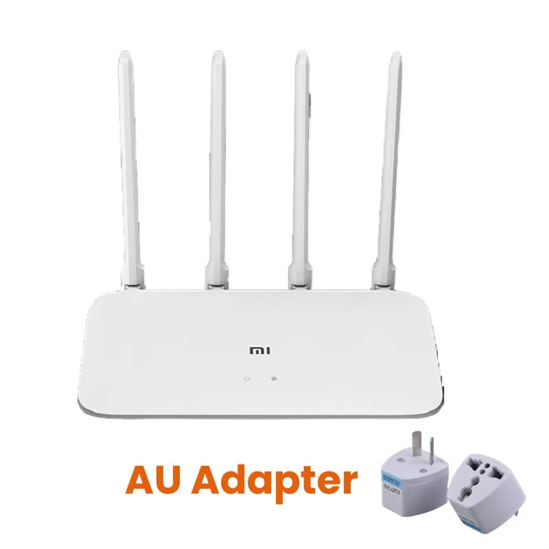 XIAOMI Mi Router 4A Gigabit Version AC1200 &ndash; Dual-Band WiFi Add AU adapter / Bundle2