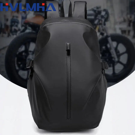 Riding Backpack Motorcycle Helmet Backpack Female Motorcycle Rider Waterproof Travel Bag Men's Large Capacity by InterCyprus Trading Ltd