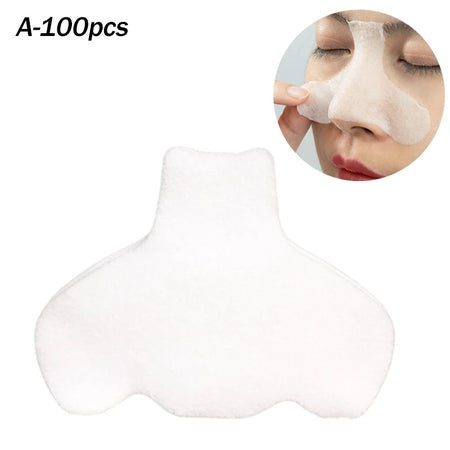 Portable Manual Blackhead Remover - Deep Clean Facial Skin Scrubber A 100pcs