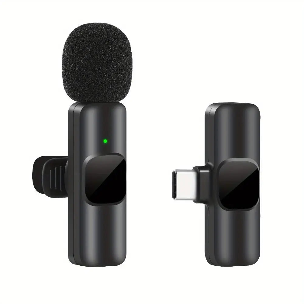 MIIQNUS Mini Wireless Lavalier Microphone for iPhone and Live Streaming TypeC 1to1