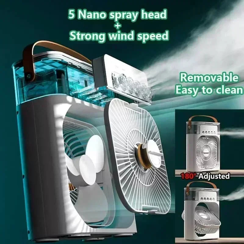 KUALOOL 3 In 1 Fan Air Conditioner &ndash; Versatile Cooling and Humidifying