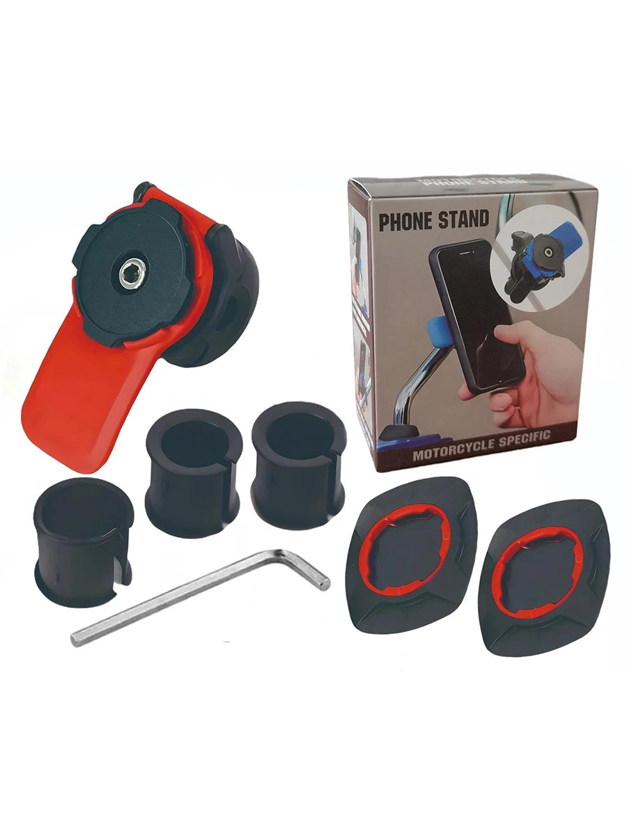 Motorcycle Bike Phone Holder &ndash; 360 Degree Rotatable Design G