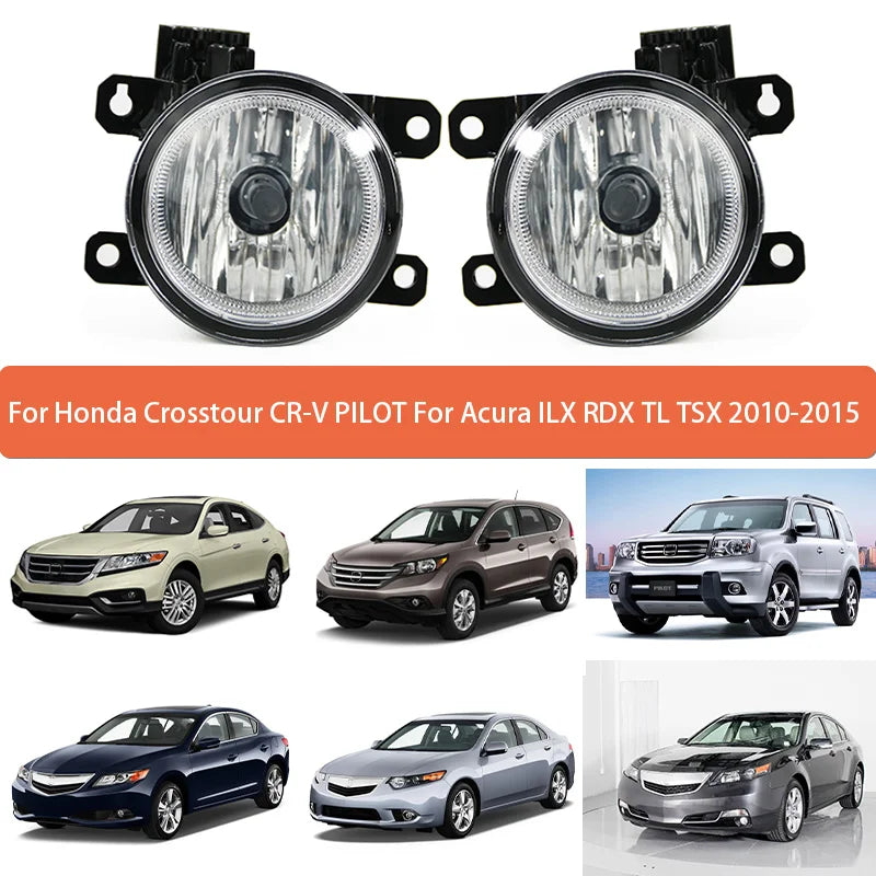 Сборки противотуманных фар с ABS для Honda и Acura Crosstour CRV TL