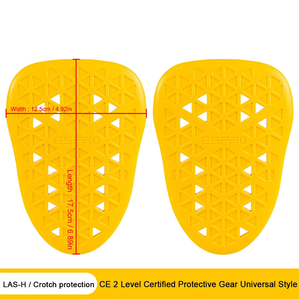 2025 CE Level 2 Motorcycle Pants Insert &ndash; Knee Hip Guard 2pcs Hip