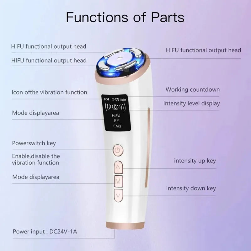 Hifu Face Lifting Machine &ndash; RF High Frequency Anti-Aging
