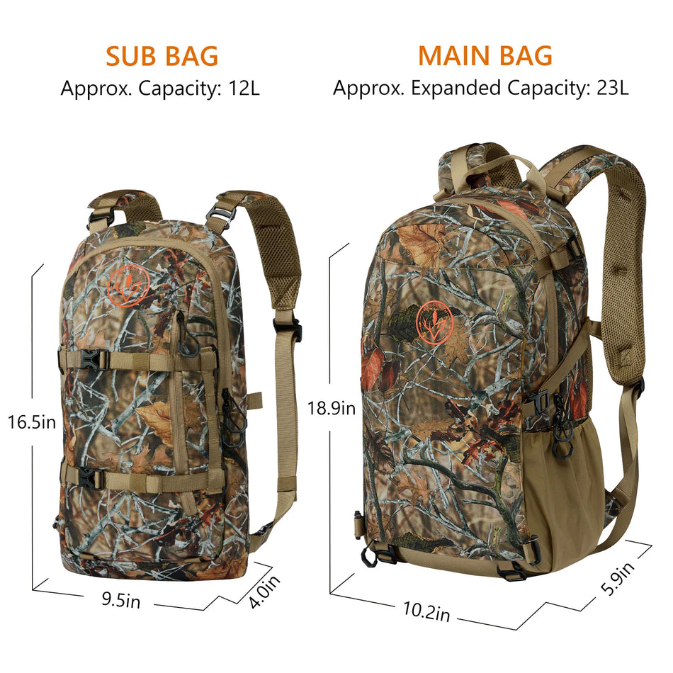 BASSDASH HP02 &ndash; Detachable Sub Bag And Bow Rifle Holder