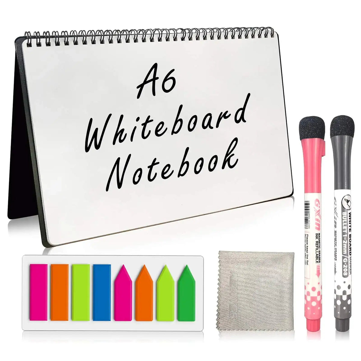 A6 Reusable Erasable Whiteboard Notebook For Meetings A6 Notebook / A6