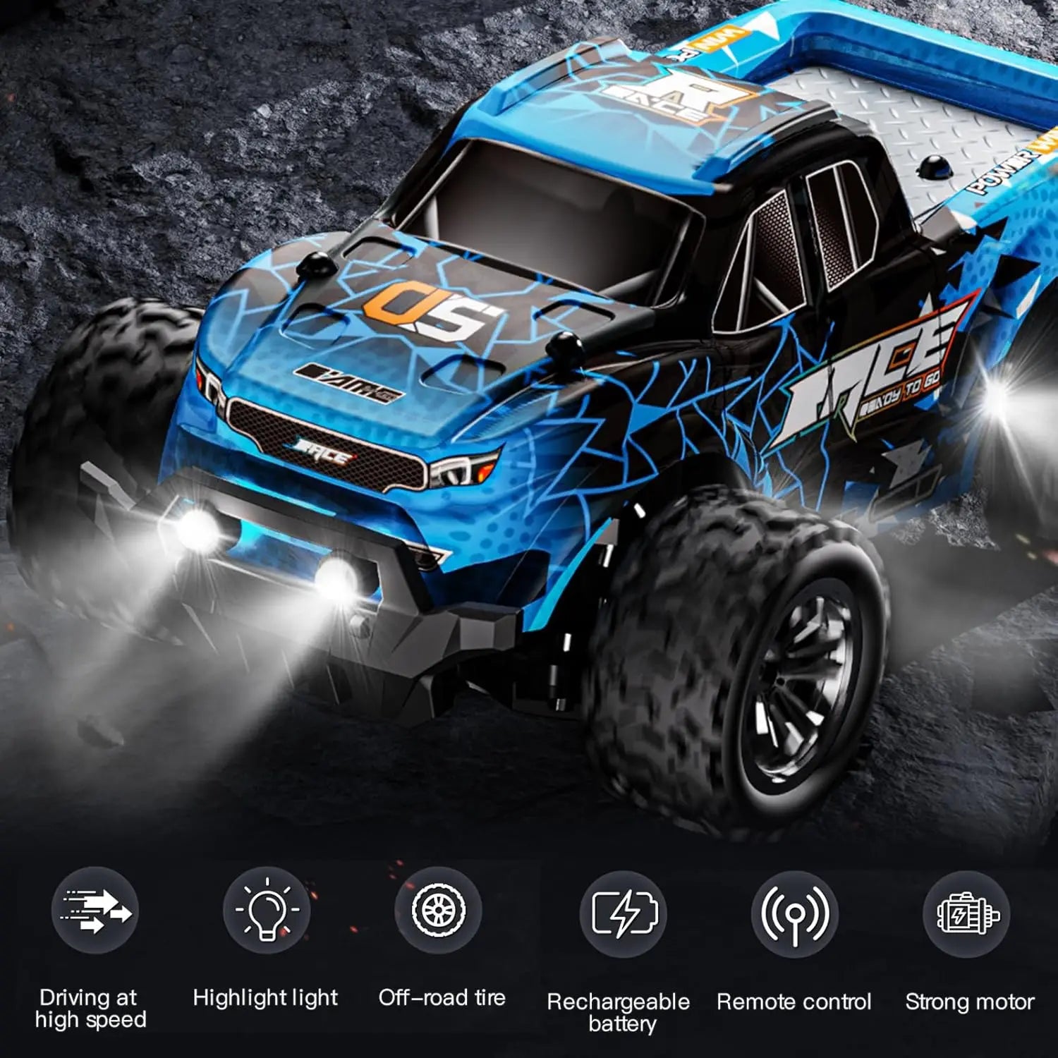 1:20 KF24 KF23 Model RC Car &ndash; LED Light Off-Road Ready