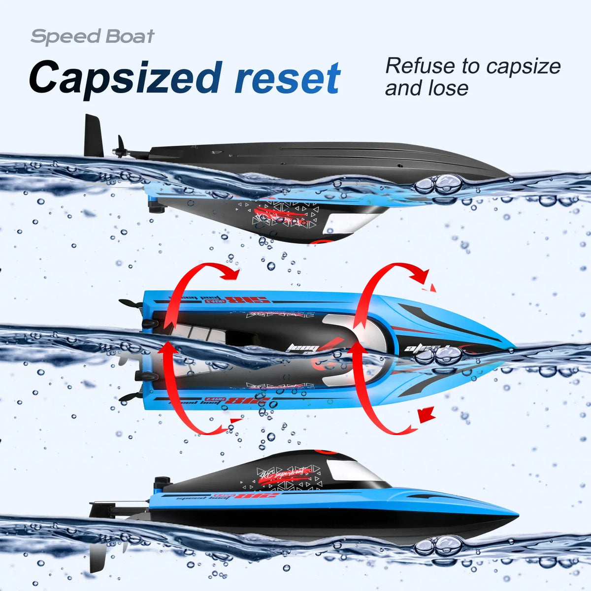 812 RC Boat &ndash; High Speed Racing With 25 Minutes Endurance