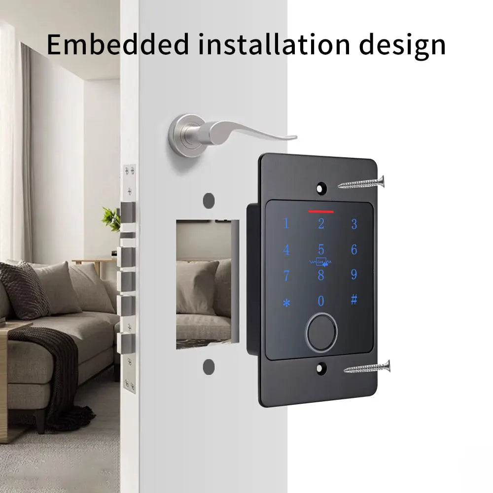 Tuya Fingerprint Access Control - Waterproof WiFi Door