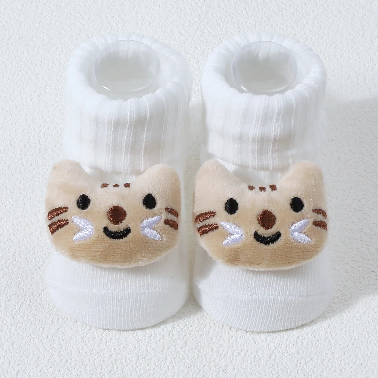 Cute 3D Panda Baby Socks &ndash; Soft Cotton Comfort for Infants 8 / 0-6M