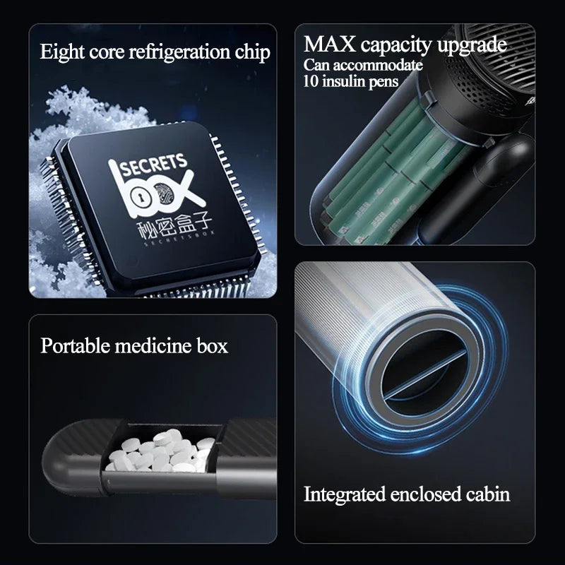 Portable Mini Insulin Refrigerated Cooler &ndash; USB Powered