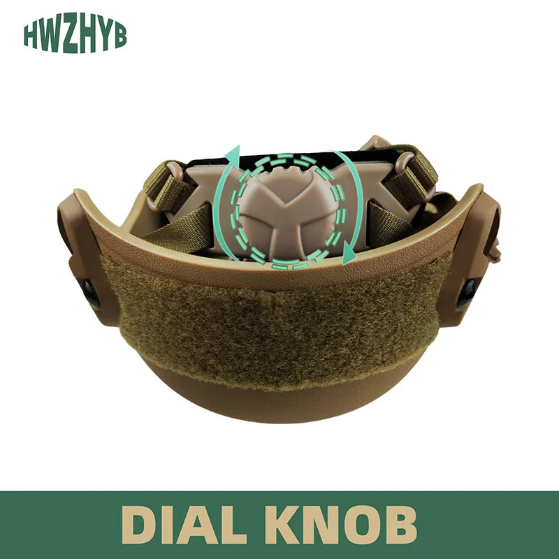 FAST Riot Helmet BOOIU &ndash; Lightweight ABS Protection