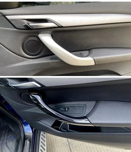 F48 Car Interior Front Rear Left Right Door Pull Handle Outer Cover Trim Replacement For BMW X1 X2 F48 F49 F39 2016-2020 by InterCyprus Trading Ltd