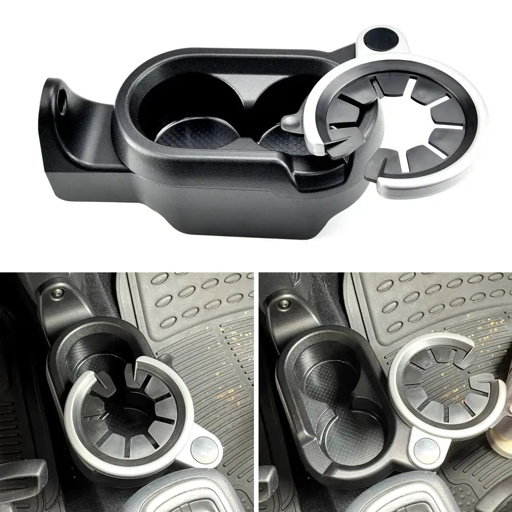 Center Console Double Cup Holder for Mercedes Smart Fortwo 451 450 by InterCyprus Trading Ltd