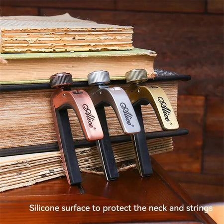 Alice Guitar Capo &ndash; Adjustable Roller Metal For Quick Change