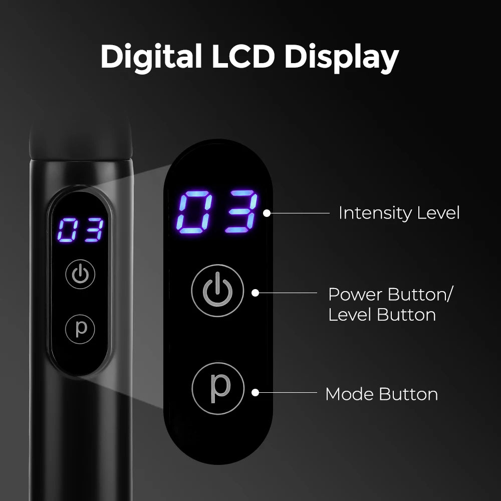 Hailicare Fascia Gun &ndash; Extended Handle For Back Relief