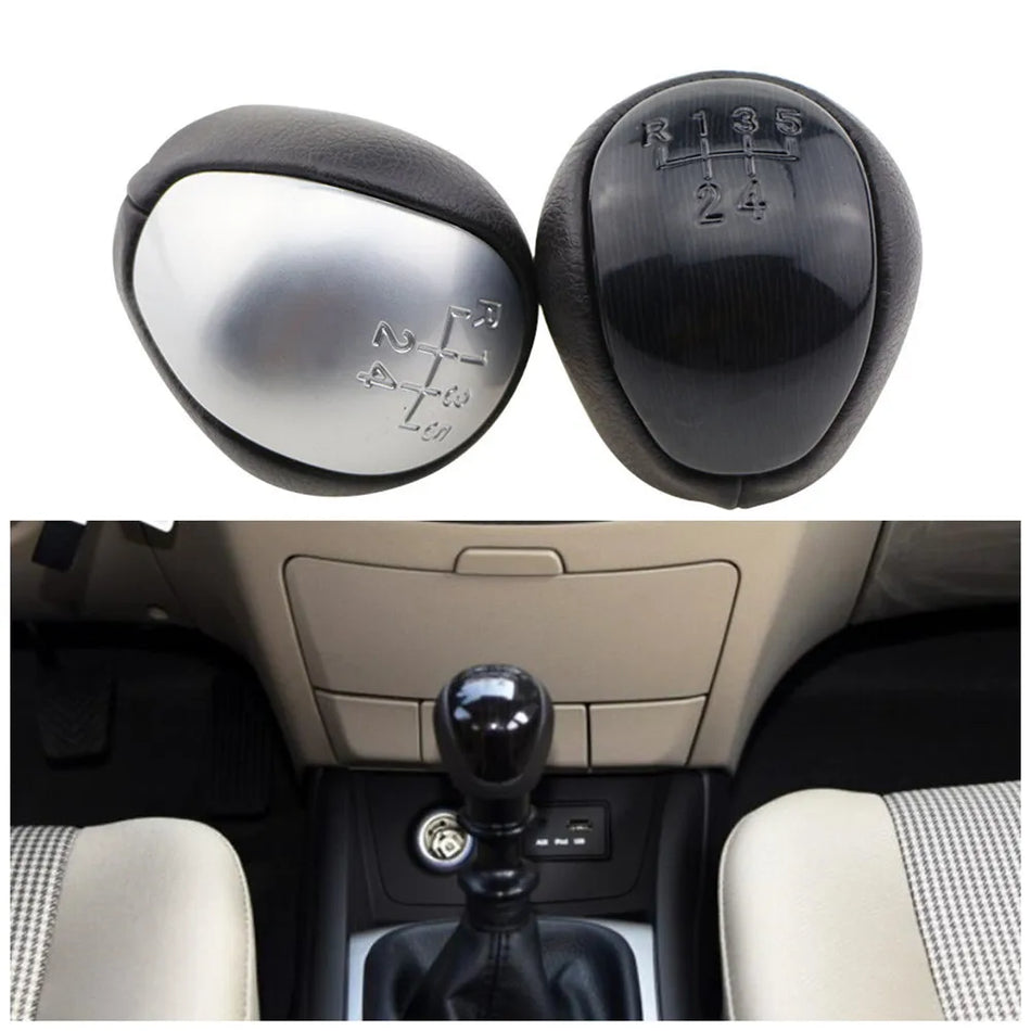 Hlava řadicí páky pro Hyundai Elantra I30 Touring 2008 5stupňová manuální převodovka s PU koženým potahem