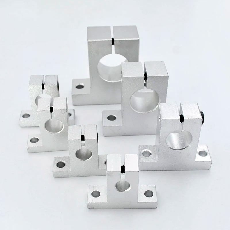 2Pcs Linear Bearing Rail Support SK8 SK25 Bracket &ndash; Easy