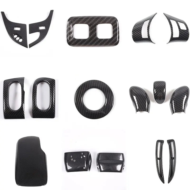 Защитная крышка карбонового каркаса подлокотника Corvette C6