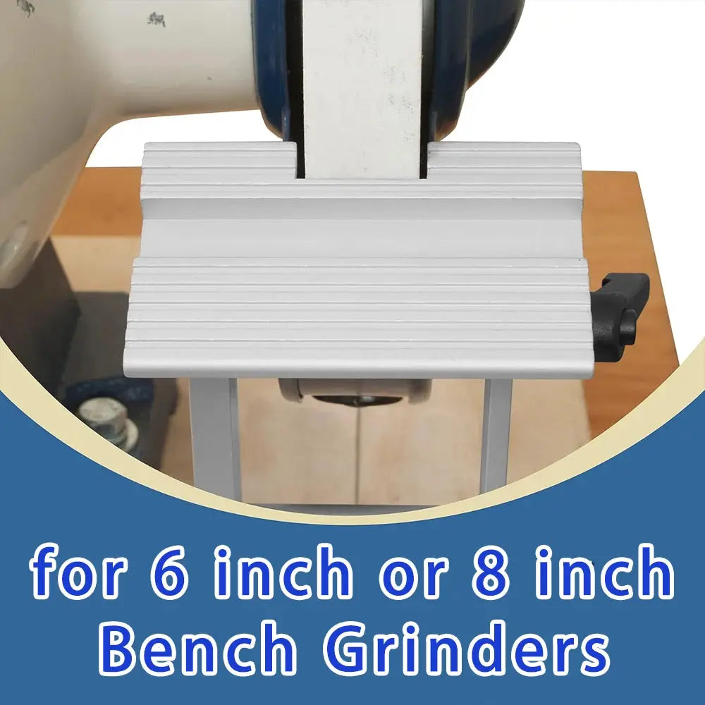 Adjustable Sharpening Tool Rest Jig Bench Grinder Tool for 6 inch or 8 inch Bench Grinders and Sanders by InterCyprus Trading Ltd