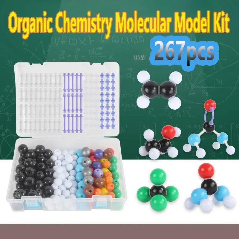 267pcs Atom Structure Set &ndash; Comprehensive Chemistry Learning Kit