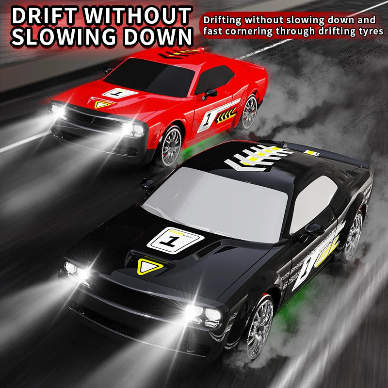 Dodge Hellcat 4WD High-Speed Remote Control Drift Racing Car