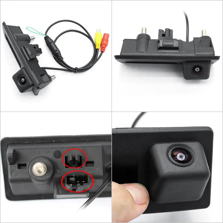 1080P Ahd Rear View Camera With Guiding Lines For Vw Audi Golf Passat by InterCyprus Trading Ltd