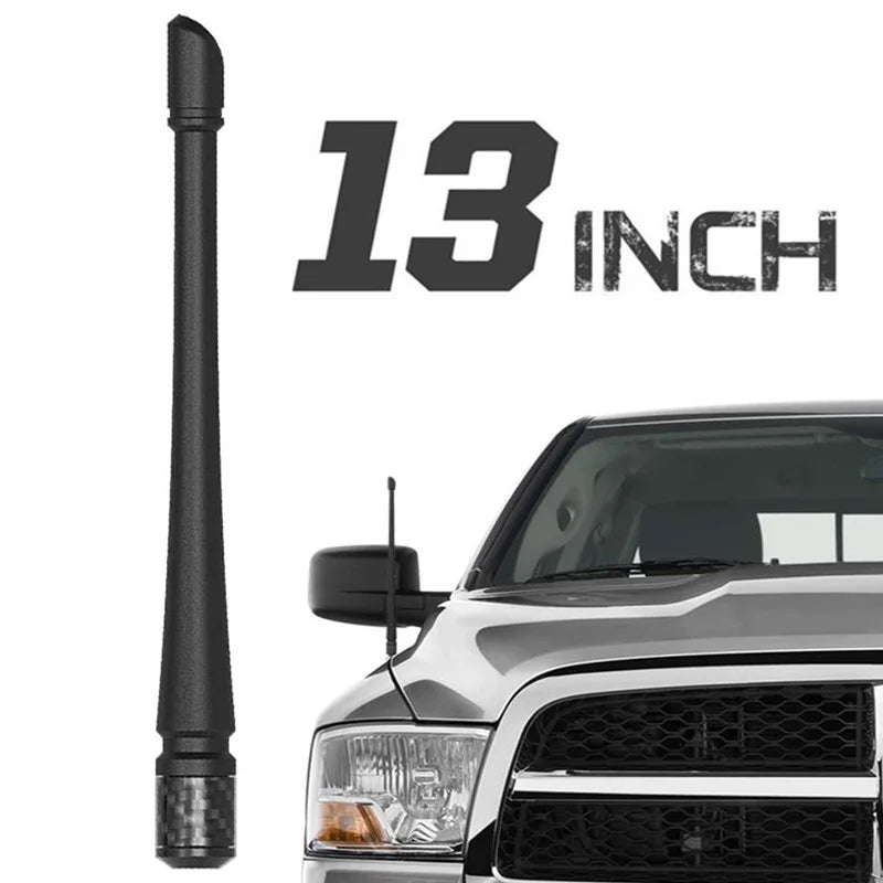 32CM Universal AM FM Radio Antenna &ndash; Durable Rubber Design For Dodge Ram