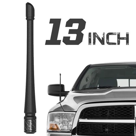 32CM Universal AM FM Radio Antenna &ndash; Durable Rubber Design For Dodge Ram