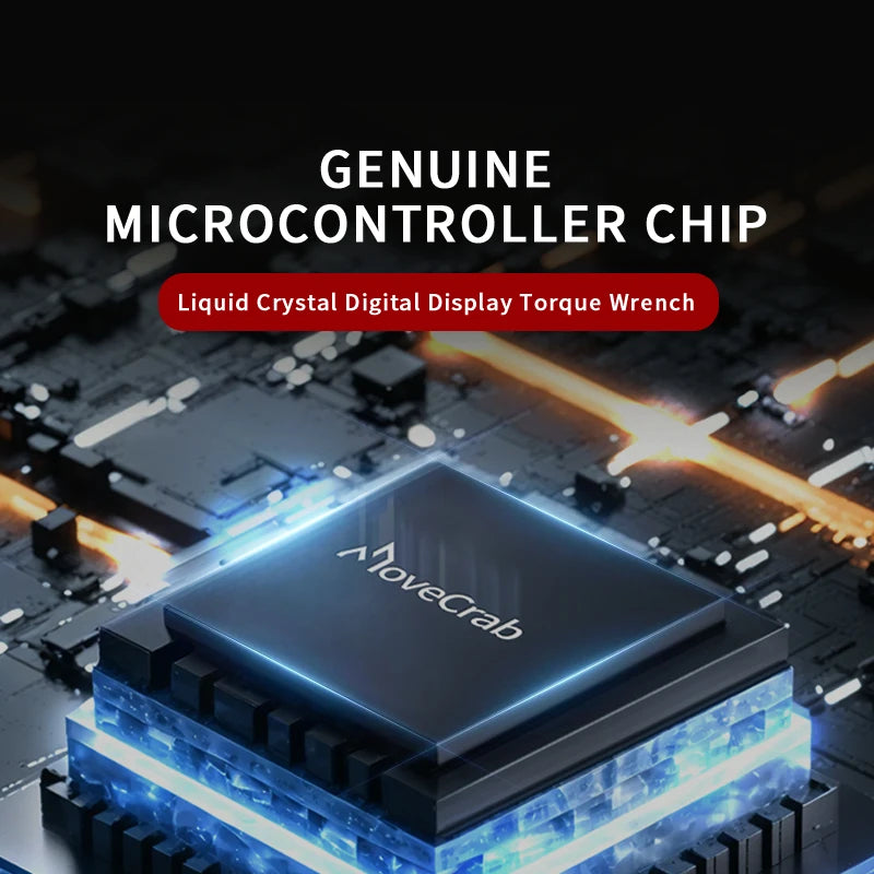 MOVECRAB Digital Torque Wrench 1.5-340N.m &ndash; High Precision with Buzzer and LED Notification