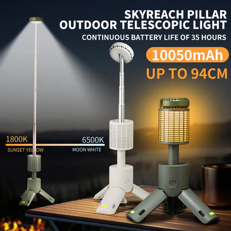Folding Camping Light &ndash; Portable Telescopic Design
