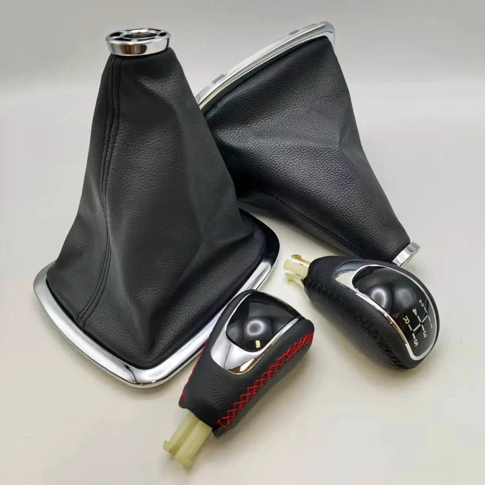 Manual Gear Shift Knob With PU Leather For Chery J3 M11 Cielo Arrizo 7 by InterCyprus Trading Ltd