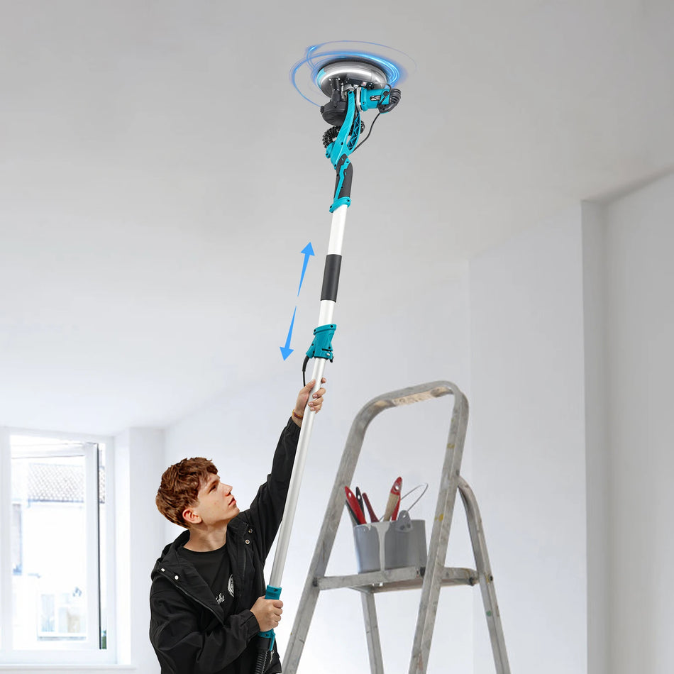 Lijadora de paneles de yeso con extracción de polvo – Velocidad variable