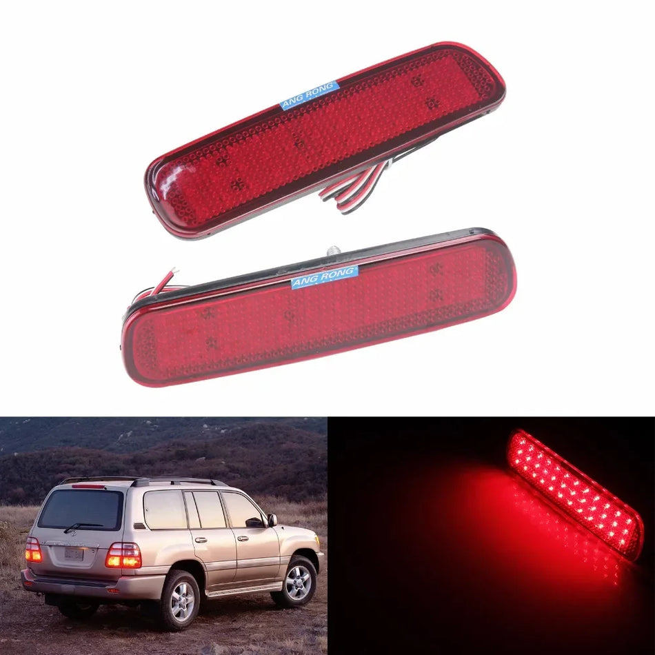 Rotes LED-Heckstoßstangenreflektorlicht für Toyota Land Cruiser J100 LX470 98-07