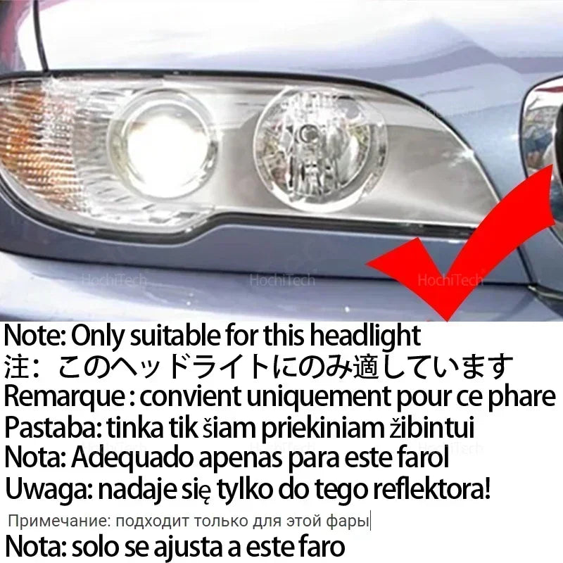 Luci diurne LED con 16 colori e telecomando per BMW E46 LCI
