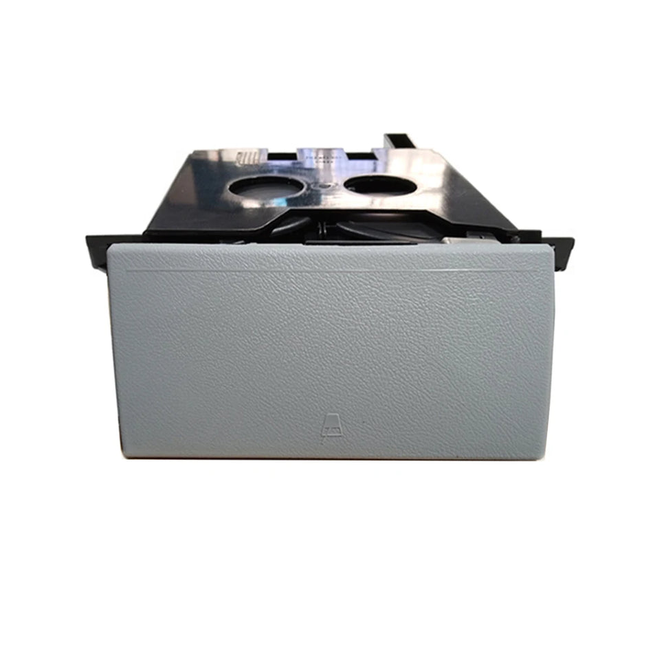 Portavasos gris con cenicero y bandeja para monedas para VW T5 Transporter