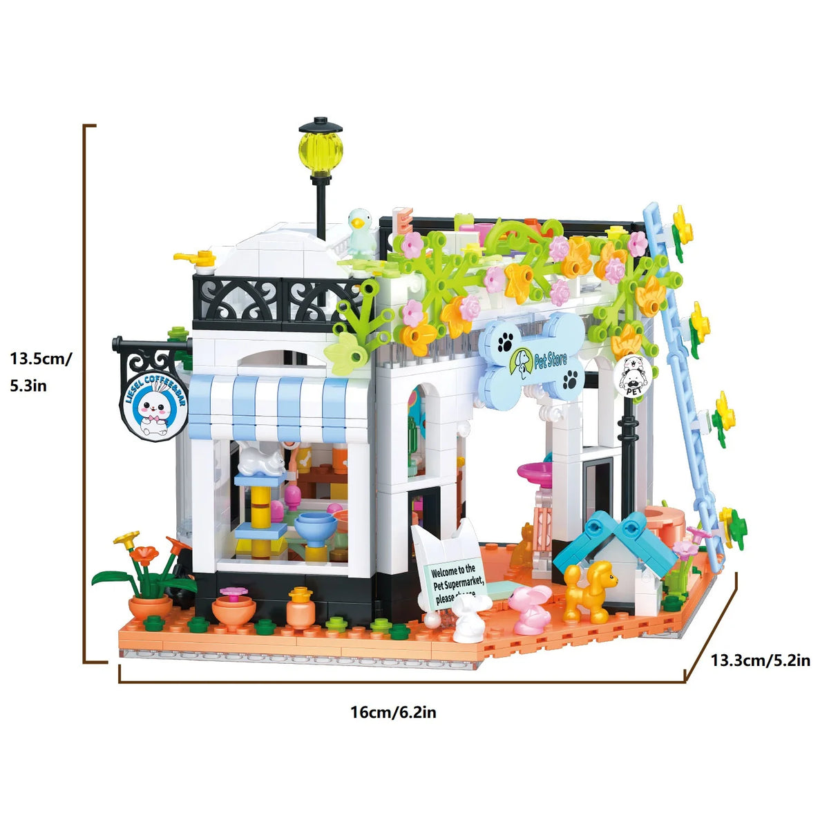 Pet House Building Blocks &ndash; Creative DIY Assembly Fun Dog