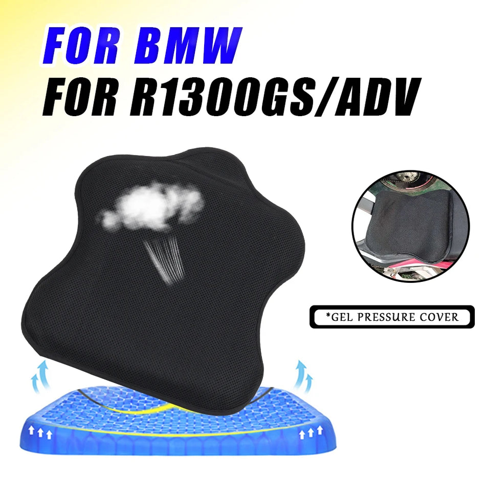 Cuscino Gel per Sella BMW R1300GS con Cuscinetto d'Aria Traspirante