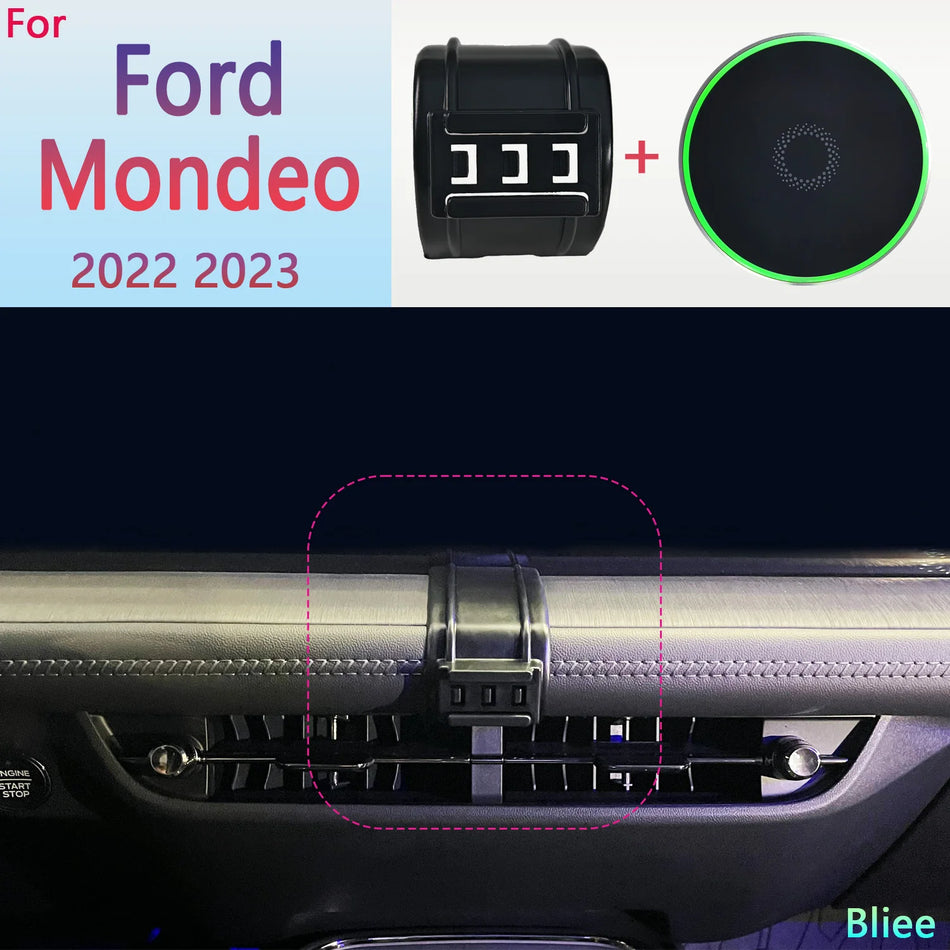Ford Mondeo 2022 2023 Magnetisk Biltelefonhållare 15W MagSafe